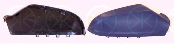 Housing, exterior mirror, w/primer, Right, 13141999 (OPEL), 64 28 911 (OPEL)