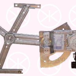 Window Regulator, 2/4-drs, with electric motor, with comfort function, Electric, Left Front, 13101480 (OPEL), 51 40 073 (OPEL), 62 07 117 (OPEL), 93178695 (OPEL)