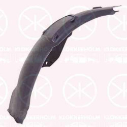 Liner, wheelhouse, Left Front, Front Section, OE-type, Plastic, 11 06 009 (OPEL), 13 12 562 (OPEL), 13125602 (OPEL)