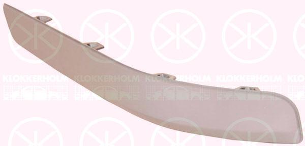 Trim/Protection Strip, bumper, w/primer, Left Rear, 14 04 197 (OPEL), 93185043 (OPEL)