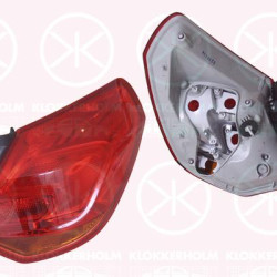 Galinis žibintas, 5-drs, without bulb holder, Right, Outer section, 12 22 088 (OPEL), 13306454 (OPEL)