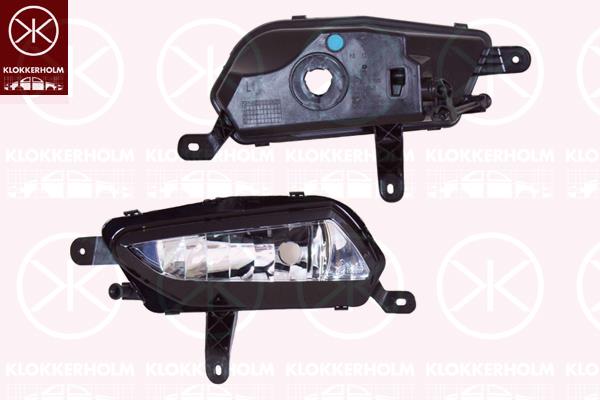 Front Fog Light, Right Front, H8, with cornering light, ZKW-type, 13401154 (OPEL), 39098908 (OPEL)