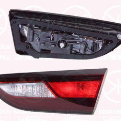 Tail Light Assembly, 5-drs, Right, Inner Section, with bulb holder, AL, 13401163 (OPEL), 39032989 (OPEL)