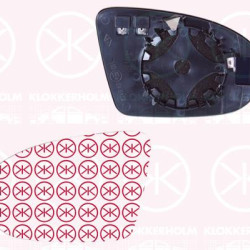 Mirror Glass, exterior mirror, Left, Number of pins: 2, Heatable, Aspherical, 13396526 (OPEL), 39172727 (OPEL)