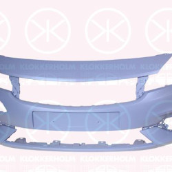 Bumper, w/primer, Front, 39130492 (OPEL)