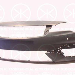 Bumper, w/primer, with hole(s) for parking assistant system, Front, Number of bores: 4, 39163671 (OPEL)