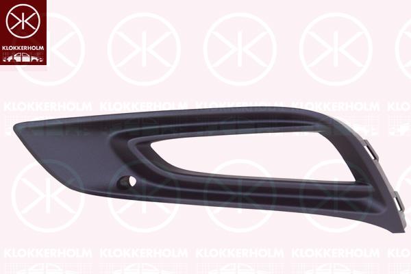 Ventilation Grilles, bumper, Left Front, with hole(s) for fog lights, 13481997 (OPEL)