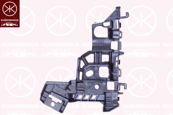 Mounting Bracket, bumper, Plastic, Left Front, Outer section, 39086895 (OPEL)