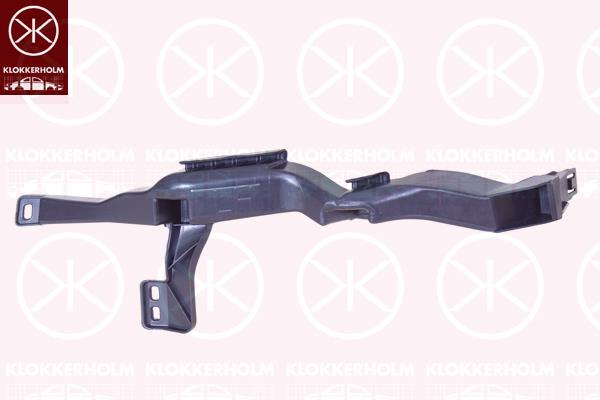 Mounting Bracket, bumper, Plastic, Left Front, 39058200 (OPEL)