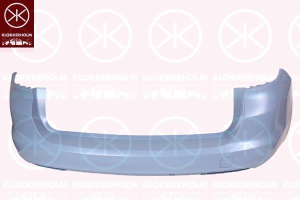 Bumper, w/primer, Rear, 13426359 (OPEL), 39049435 (OPEL), 39113367 (OPEL)