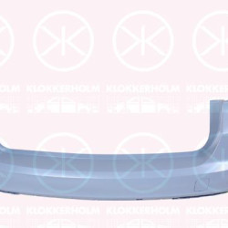 Bumper, w/primer, Rear, 13426359 (OPEL), 39049435 (OPEL), 39113367 (OPEL)