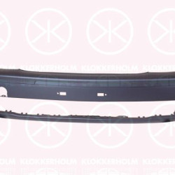 Bumper, Partial primed, Front, 09119200 (OPEL), 14 00 132 (OPEL)