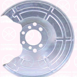 Splash Guard, brake disc, Rear Axle, Diameter 1/Diameter 2 [mm]: 300/62, Zinc-coated, 05 46 435 (OPEL), 90498290 (OPEL)