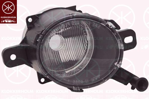 Front Fog Light, H10, Left, 17 10 525 (OPEL), 93357465 (OPEL)