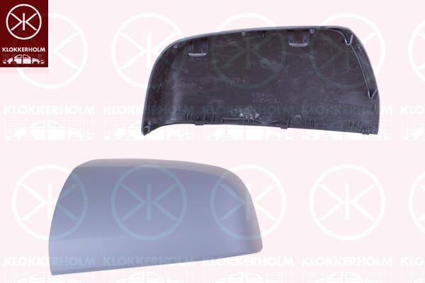 Housing, exterior mirror, Right, w/primer, 1 428 398 (OPEL), 13302198 (OPEL)