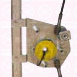 Window Regulator, without electric motor, Electric, Left Rear, 13132231 (OPEL), 51 40 081 (OPEL)