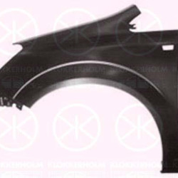 Wing, Left Front, with hole for direction indicator, 61 01 344 (OPEL), 93184411 (OPEL), 93184412 (OPEL)