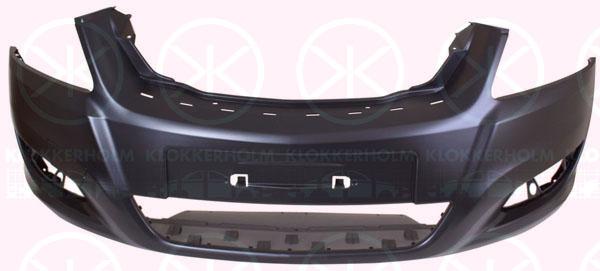 Bumper, w/primer, Front, 13247295 (OPEL), 14 00 423 (OPEL)