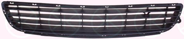 Ventilation Grilles, bumper, Front, black, Centre Section, 13187625 (OPEL), 14 00 337 (OPEL)