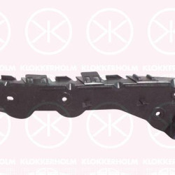 Mounting Bracket, bumper, Plastic, Left Front, 13124997 (OPEL), 14 06 607 (OPEL)