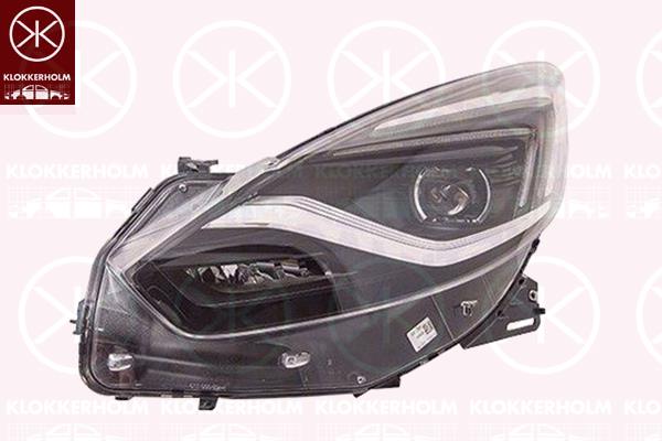 Headlight, Left, LED, with daytime running light (LED), without control unit, AL, 13472662 (OPEL), 39050530 (OPEL)