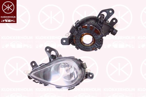 Front Fog Light, H10, Left, 17 10 051 (OPEL), 20863016 (OPEL)