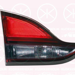 Tail Light Assembly, Left, Inner Section, without bulb holder, AL, 12 22 322 (OPEL), 13386605 (OPEL), 39043680 (OPEL)