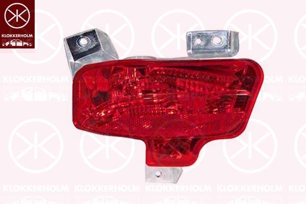 Rear Fog Light, Left, without bulb holder, AL, 12 22 332 (OPEL), 13278790 (OPEL)