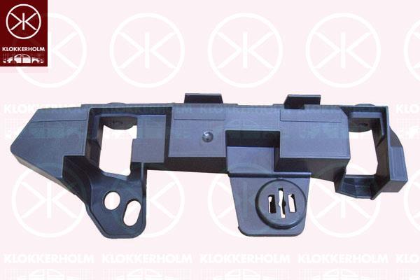 Mounting Bracket, bumper, Left Front, Outer section, Plastic, 13356870 (OPEL), 1406317 (OPEL)