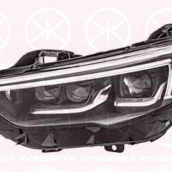 Headlight, Left, LED, for vehicles with adaptive front lighting, ZKW, 39050372 (OPEL), 39217211 (OPEL)