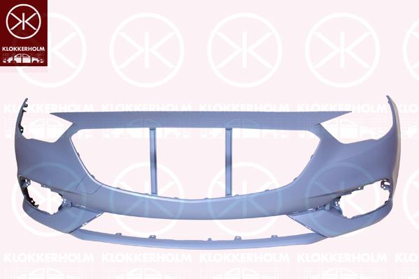 Bumper, w/primer, Front, not for trim level: OPC, 39136419 (OPEL)