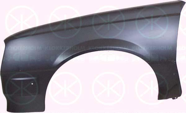 Wing, Left Front, without hole for direction indicator, 11 01 109 (OPEL), 90103852 (OPEL)