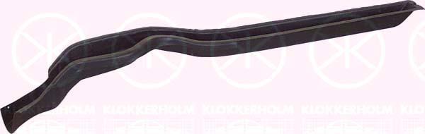 Frame Side Rail, 2/4-drs, Left Rear, Rear Section, 02 08 001 (OPEL), 90124579 (OPEL)