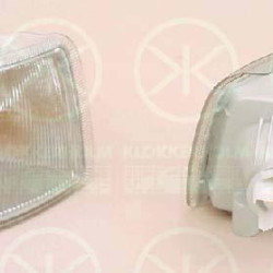 Direction Indicator, with bulb holder, white, Right, 12 26 053 (OPEL), 90297695 (OPEL)