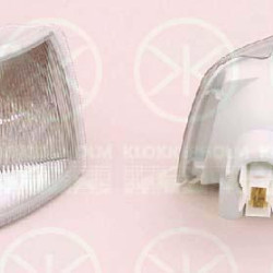 Direction Indicator, with bulb holder, white, Right, 12 26 147 (OPEL), 12 26 148 (OPEL), 90444204 (OPEL), 90487606 (OPEL)