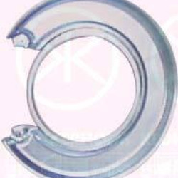 Splash Guard, brake disc, Rear Axle, Diameter 1/Diameter 2 [mm]: 290/158, Zinc-coated, 0546423 (OPEL), 546021 (OPEL), 546022 (OPEL), 546409 (OPEL), 546410 (OPEL), 546422 (OPEL), 90345812 (OPEL), 90345813 (OPEL), 90473310 (OPEL), 90473311 (OPEL), 90495086 (OPEL), 90495087 (OPEL)