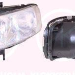 Headlight, H7/H7, for vehicles with headlight levelling, Left, Illuminance [lx]: 20, 09119523 (OPEL), 12 16 057 (OPEL)