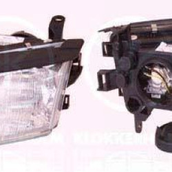 Headlight, Illuminance [lx]: 12.5, H7/H1, Valeo, for vehicles with headlight levelling, Right, 12 16 528 (OPEL), 90512320 (OPEL)