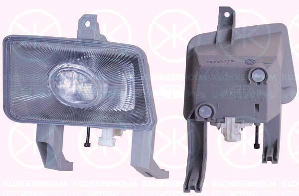 Front Fog Light, Left Front, 09119511 (OPEL), 67 10 020 (OPEL)