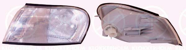 Direction Indicator, with bulb holder, white, Right Front, 12 26 068 (OPEL), 12 26 154 (OPEL), 90512150 (OPEL), 90543321 (OPEL)