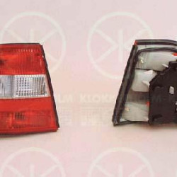 Tail Light Assembly, with bulb holder, Right, Indicator Colour: white, 62 23 158 (OPEL), 62 23 160 (OPEL), 62 23 161 (OPEL), 90512716 (OPEL), 90512717 (OPEL), 90512721 (OPEL)