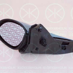 Exterior Mirror, w/primer, for electric mirror adjustment, Convex, Heatable, Right, 64 28 016 (OPEL), 90568440 (OPEL)