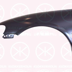 Wing, Right Front, with hole for direction indicator, Zinc-coated, 24410147 (OPEL)