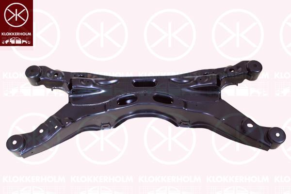 Axle Beam, without bush, Rear Axle, 04 02 205 (OPEL), 04 02 264 (OPEL), 12756396 (SAAB), 24428424 (OPEL), 24428425 (OPEL)