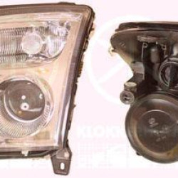 Headlight, H7/H7, for vehicles with headlight levelling, Hella, Right, Illuminance [lx]: 30, 12 16 120 (OPEL), 93171429 (OPEL)