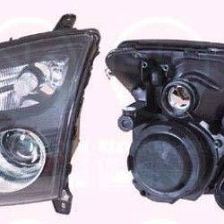 Headlight, H7/H7, for vehicles with headlight levelling, Depo, Left, Illuminance [lx]: 20, 12 16 120 (OPEL), 93171429 (OPEL)