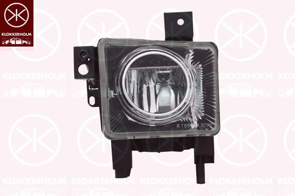 Front Fog Light, STANDARD, H3, Left Front, 13170953 (OPEL), 13258378 (OPEL), 17 10 362 (OPEL), 67 10 043 (OPEL)