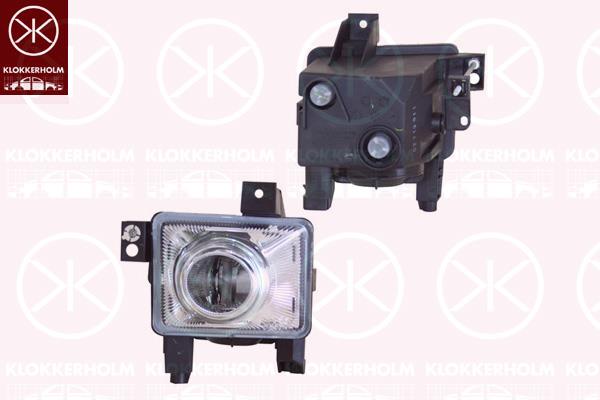 Front Fog Light, H3, Left Front, 13170953 (OPEL), 67 10 033 (OPEL), 93176395 (OPEL)