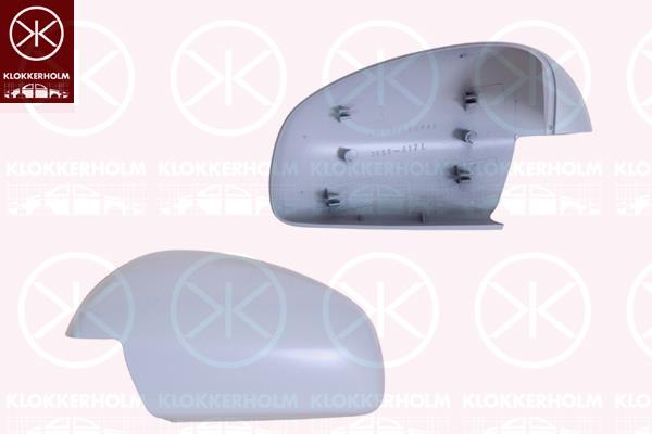 Housing, exterior mirror, w/primer, Left, 24440263 (OPEL), 6428851 (OPEL)