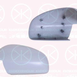 Housing, exterior mirror, w/primer, Left, 24440263 (OPEL), 6428851 (OPEL)